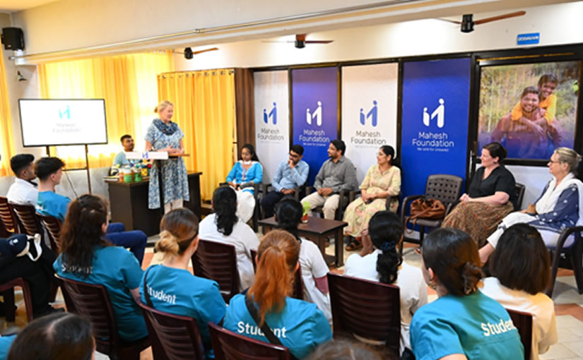 Orientation visits for the faculty and students of Southern Cross University at Kinaye Primary Health Centre, Mahesh Foundation and Shantai Vrudhashram 01