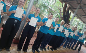 Orientation visits for the faculty and students of Southern Cross University at Kinaye Primary Health Centre, Mahesh Foundation and Shantai Vrudhashram 06