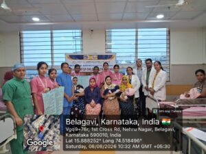 Breastfeeding Week at KMC unit of KLES Dr. Prabhakar Kore hospital & MRC Belagavi (8-08-2026) 04