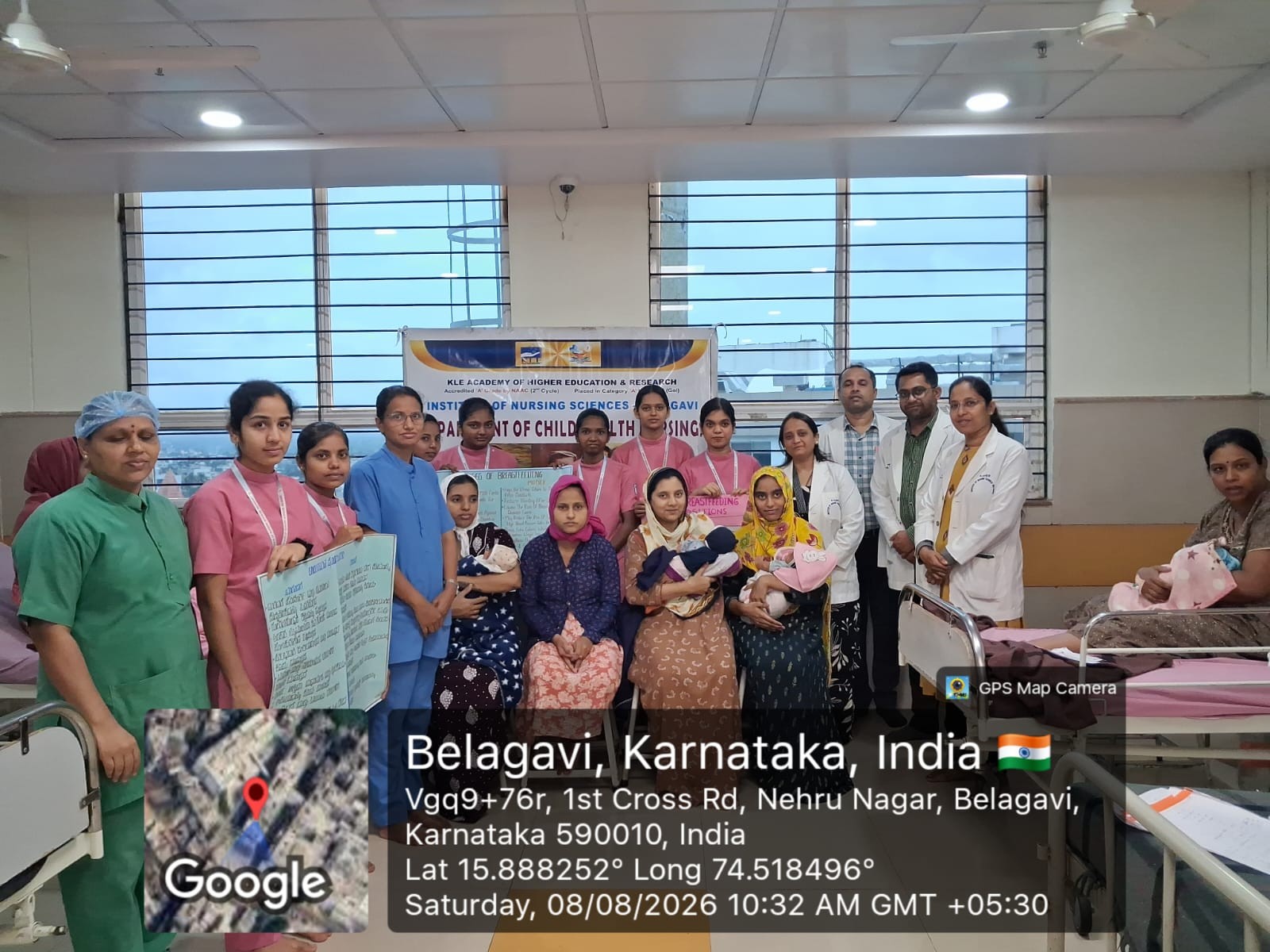 Breastfeeding Week at KMC unit of KLES Dr. Prabhakar Kore hospital & MRC Belagavi (8-08-2026) 04