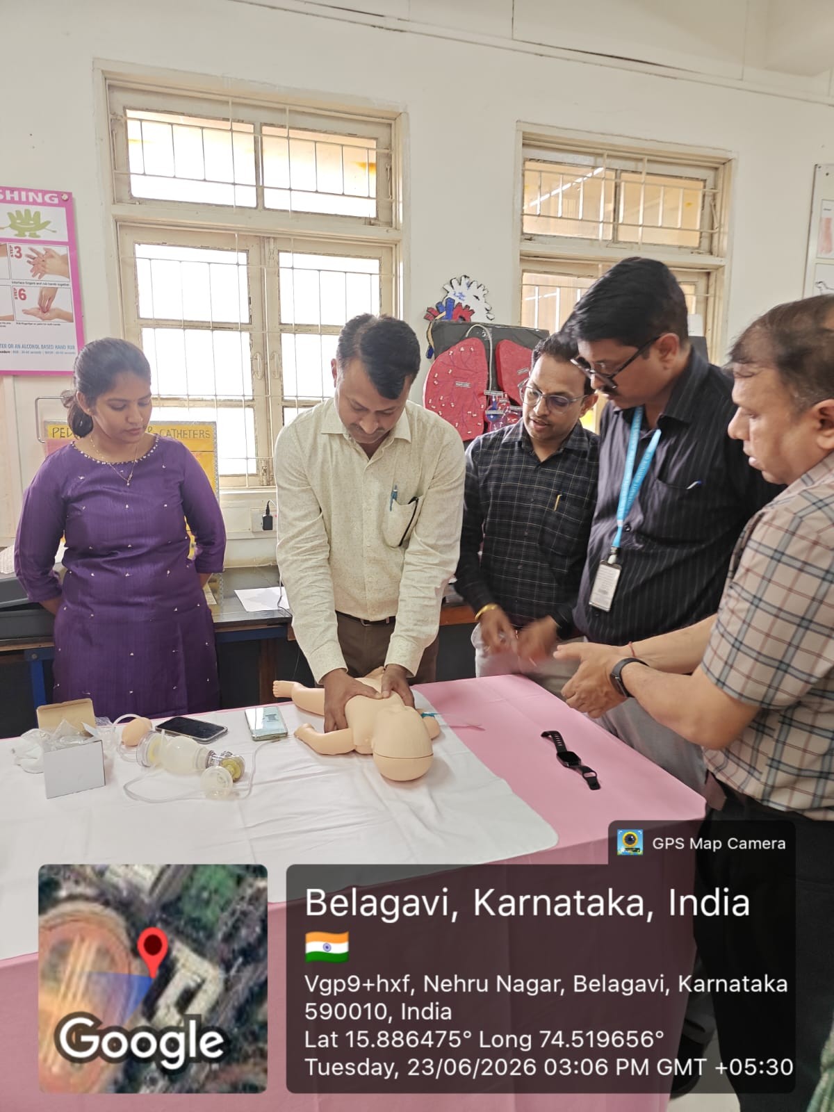 Faculty Training Program on the newly purchased 01