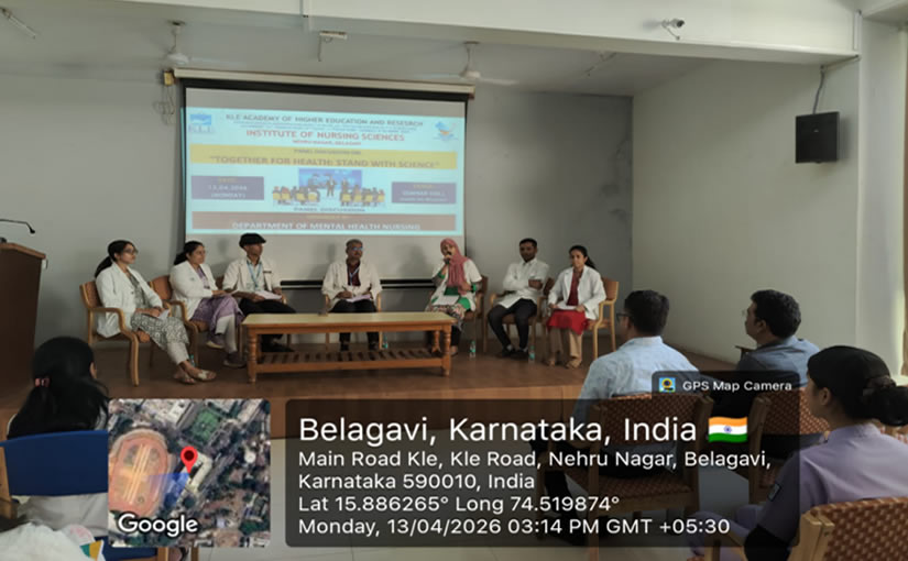 Panel discussion on “Together for Health- Stand with Science” 01