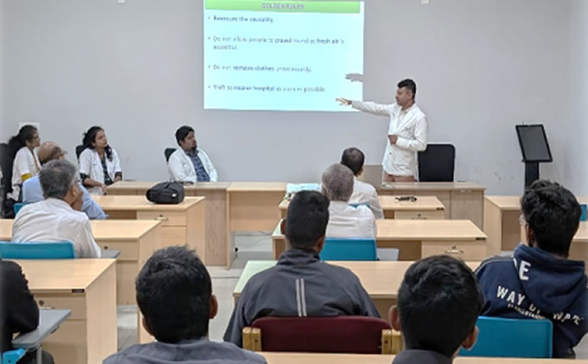 Workshop on “First Aid training” (15-07-2025) 01