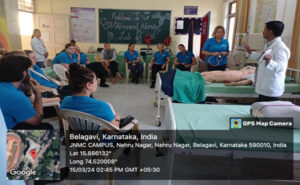 VISIT TO Dr.KLE Prabhakar Kore Hospital and MRC 15th March 2024 03